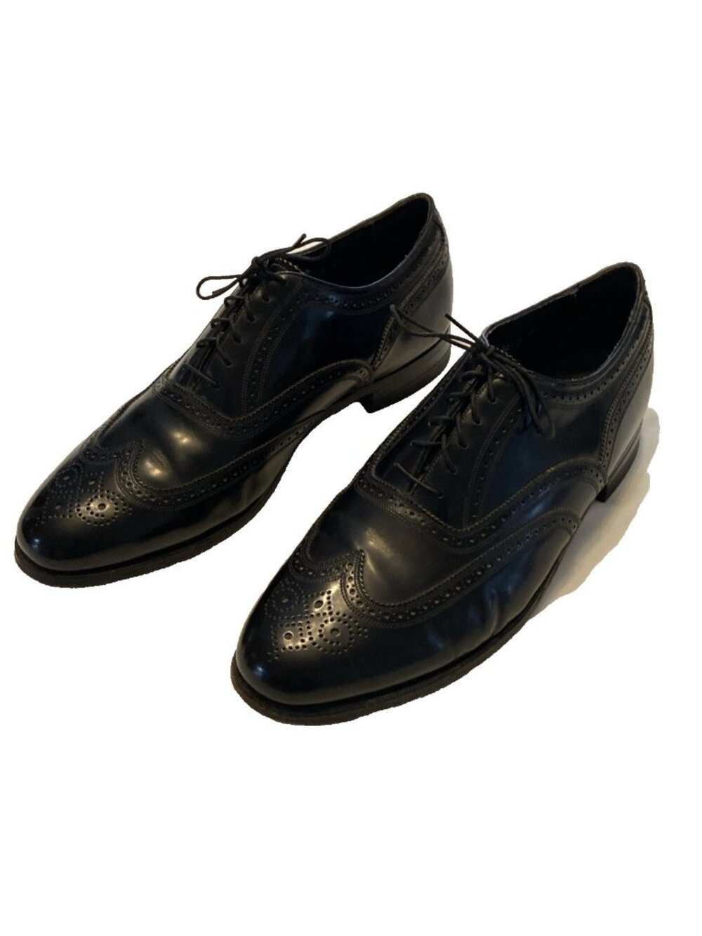 Florsheim Black Wingtip Oxford Size 13 3E Men’s Dress Shoes Formal - Picture 3 of 9